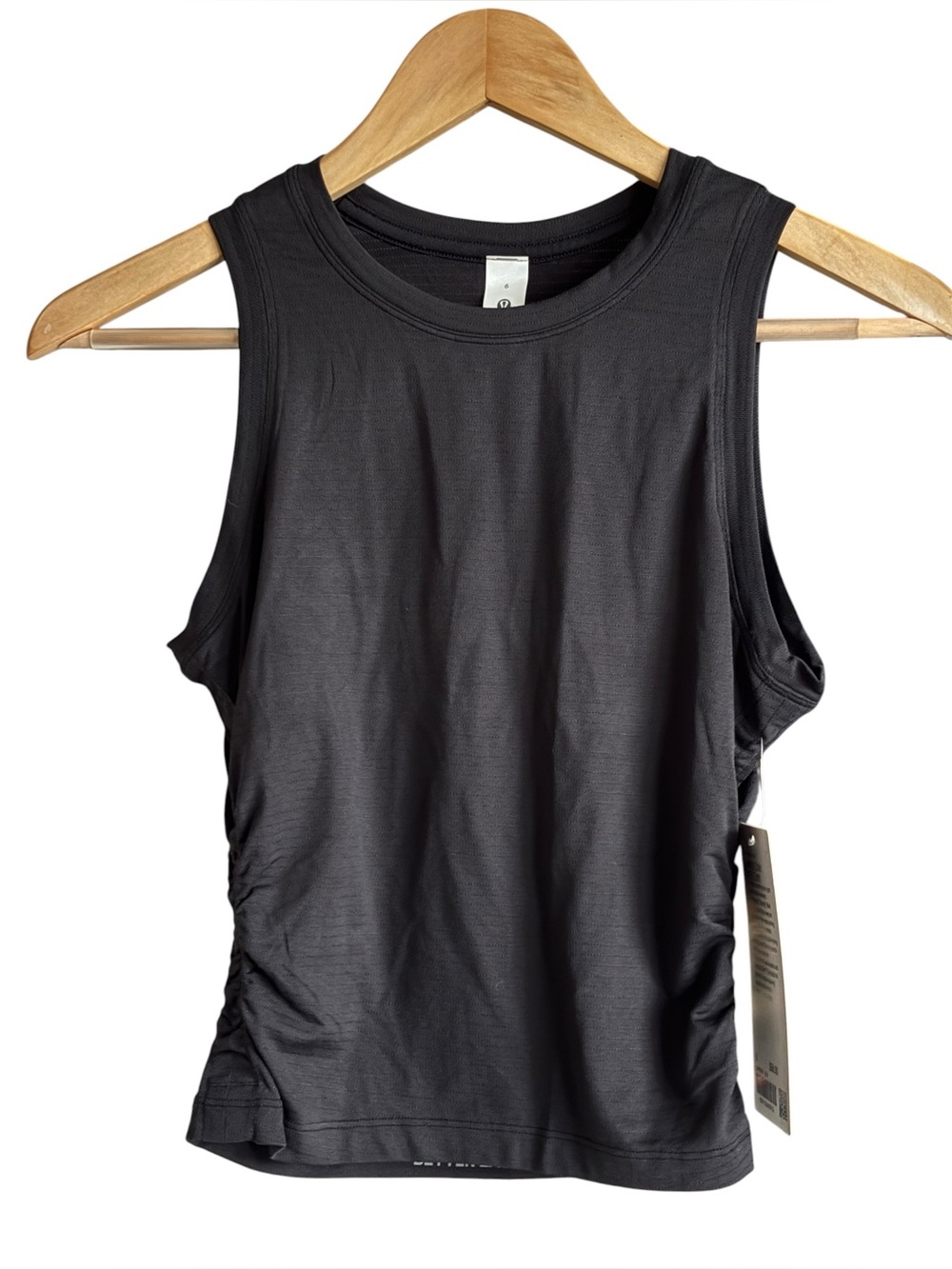 Lululemon NWT License to Train Tight-Fit Tank Size 6 Black